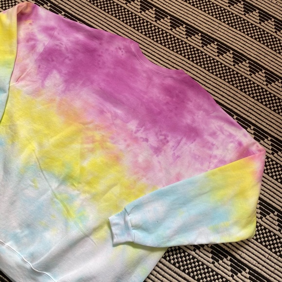 Tie Dye Crewneck Sweater - Picture 9 of 9
